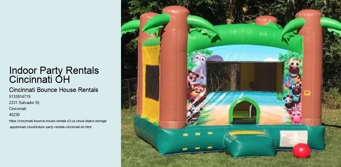 Indoor Party Rentals Cincinnati OH