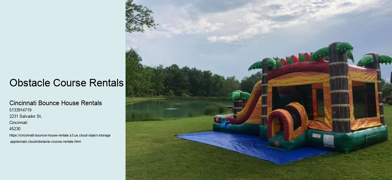 Obstacle Course Rentals 