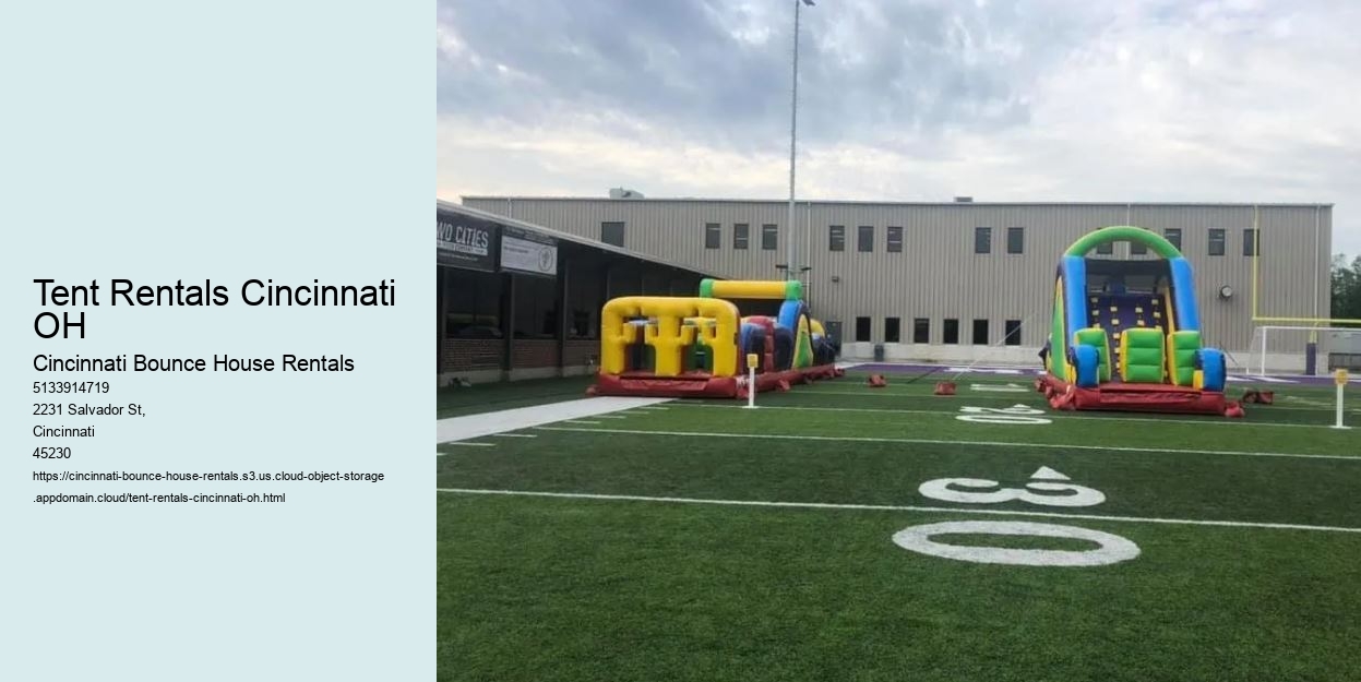 Tent Rentals Cincinnati OH